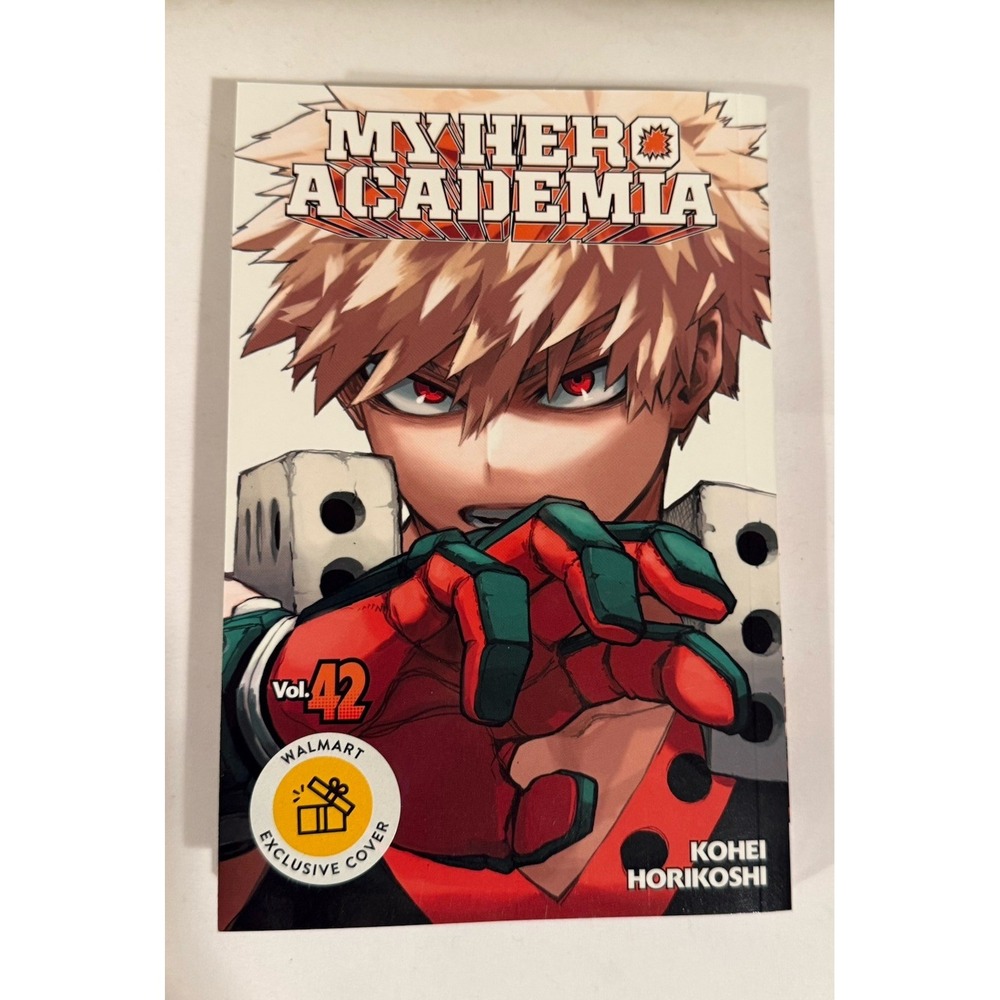 My Hero Academia Manga Volume 42 Vol. [Walmart Exclusive Bakugo‎ Cover Variant]